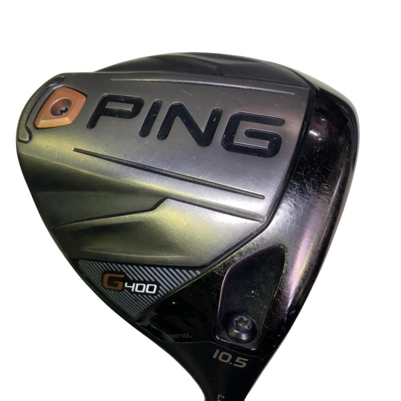 【中古】 ピン G400 10.5° ドライバー DR 純正特注シャフト (フレックスS) メンズ 男性用 右利き 右用 Cランク ゴルフクラブ