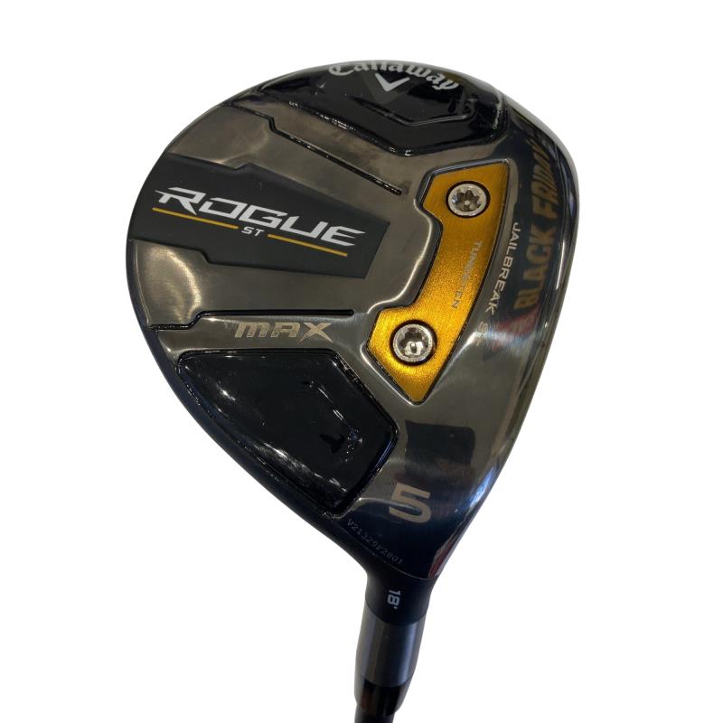【中古】 キャロウェイ ROGUE ST MAX 5W フェアウェイウッド FW VENTUS 5 for CW(ROGUE ST FW) (フレックスR) メンズ 男性用 右利き 右用 Cランク ゴルフクラブ