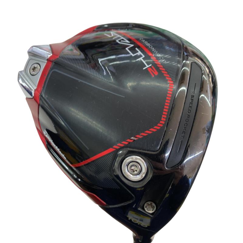 【中古】 テーラーメイド STEALTH2 10.5° ドライバー DR 純正特注シャフト (フレックスS) メンズ 男性用 右利き 右用 Cランク ゴルフクラブ