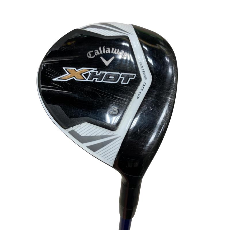 【中古】 キャロウェイ X HOT 5W フェアウェイウッド FW Diamana B60 (フレックスS) メンズ 男性用 右利き 右用 Cランク ゴルフクラブ