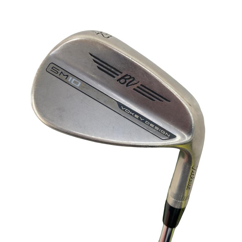【中古】 タイトリスト VOKEY SPIN MILLED SM10 ニッケル 52°/12°F ウェッジ WG Dynamic Gold (フレックスS) メンズ 男性用 右利き 右用 Cランク ゴルフクラブ|ゴルフパートナー 中古クラブ店