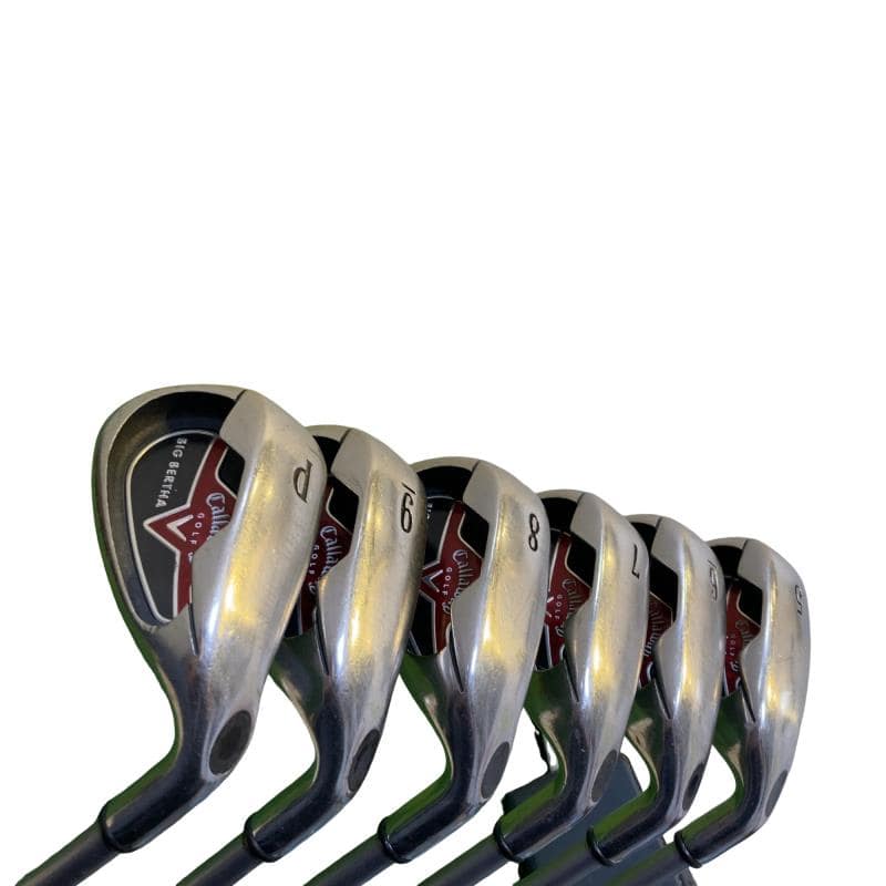 【中古】 キャロウェイ BIG BERTHA IRONS(2006) 6S アイアンセット IR JV B-SERIES 60i (フレックスR) メンズ 男性用 右利き 右用 Cランク ゴルフクラブ