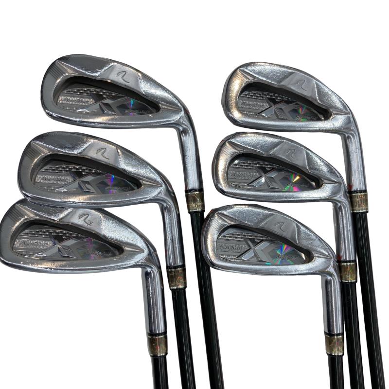 【中古】 ルーツゴルフ(旧ゴーセン) ROOTS Aermet X 6S アイアンセット IR Chrome Orange(アイアン) (フレックスS) メンズ 男性用 右利き 右用 Cランク ゴルフクラブ｜ゴルフパートナー 中古クラブ店