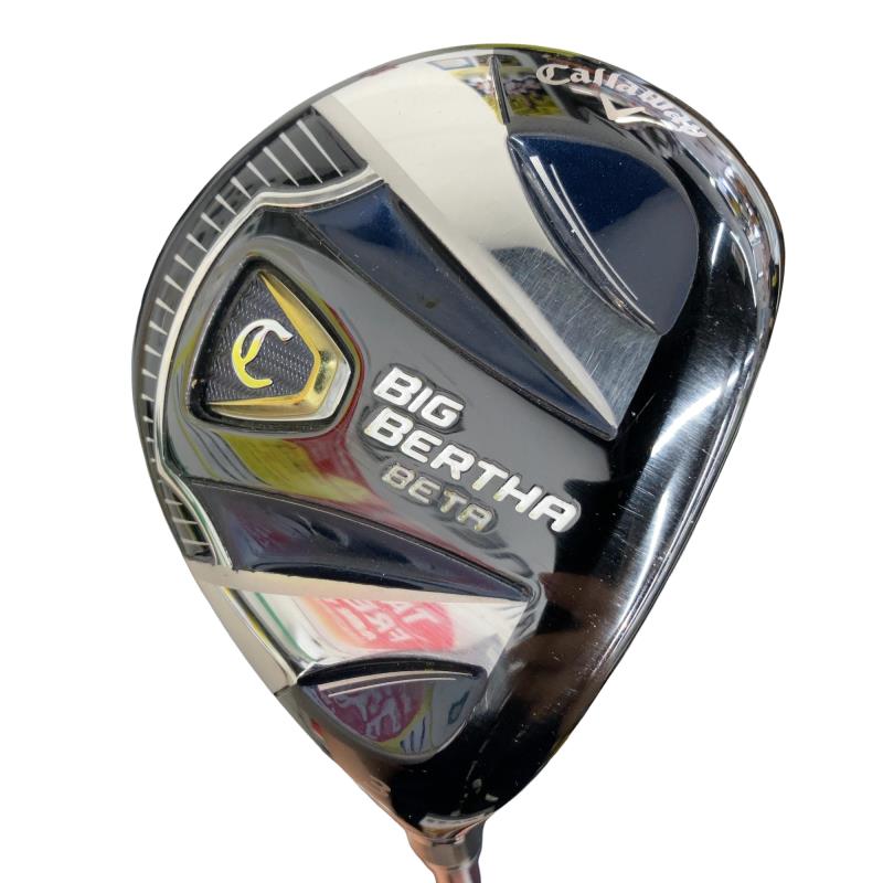 【中古】 キャロウェイ BIG BERTHA(2016) BETA 3W フェアウェイウッド FW リシャフト (フレックス余分の物) メンズ 成人男性用 右利き 右用 C位置づける ゴルフ野球クラブ