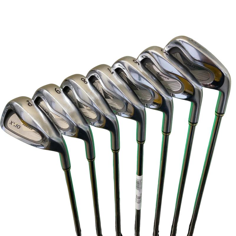 【中古】 ダンロップ XXIO FORGED 8S アイアンセット IR NS PRO 950GH (フレックスS) メンズ 男性用 右利き 右用 Cランク ゴルフクラブ