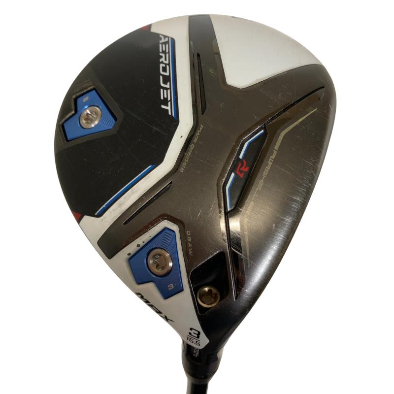 【中古】 コブラ cobra AEROJET MAX 3W フェアウェイウッド FW SPEEDER NX for Cobra(AEROJET FW) (フレックスS) メンズ 男性用 右利き 右用 Cランク ゴルフクラブ