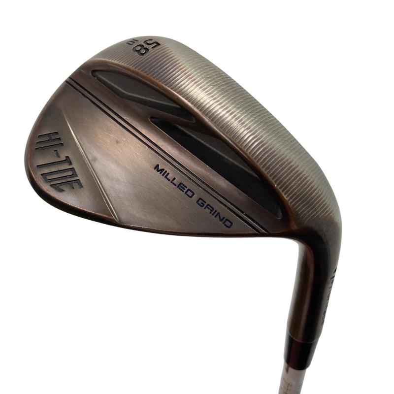 【中古】 仕立て屋御手伝いさん Taylor Made MILLED GRIND HI-TOE(2022) 58°/10° ウェッジ WG KBS Hi-REV 2.0 (フレックス余分の物) メンズ 成人男性用 右利き 右用 D位置づける ゴルフ野球クラブ