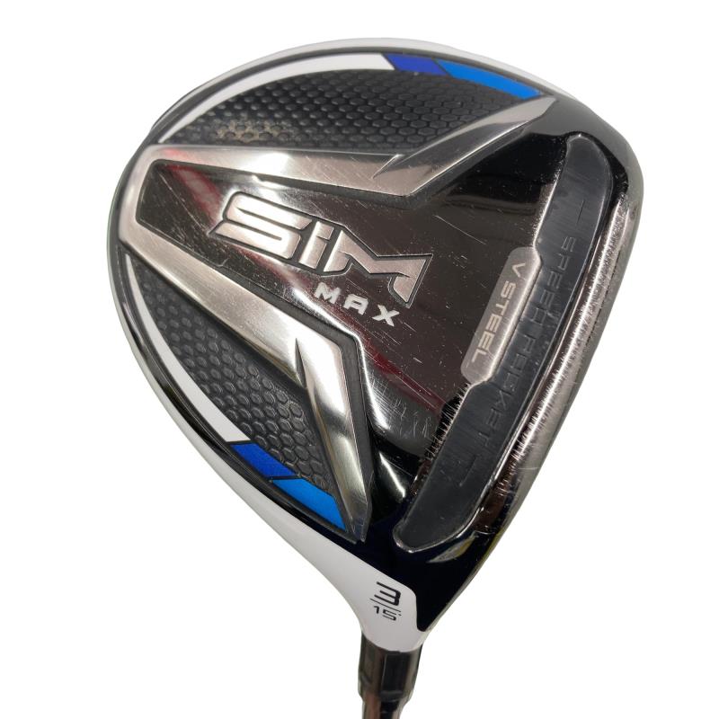 【中古】 テーラーメイド SIM MAX 3W フェアウェイウッド FW TENSEI BLUE TM50(FW) (フレックスS) メンズ 男性用 右利き 右用 Cランク ゴルフクラブ｜ゴルフパートナー 中古クラブ店 12,315円