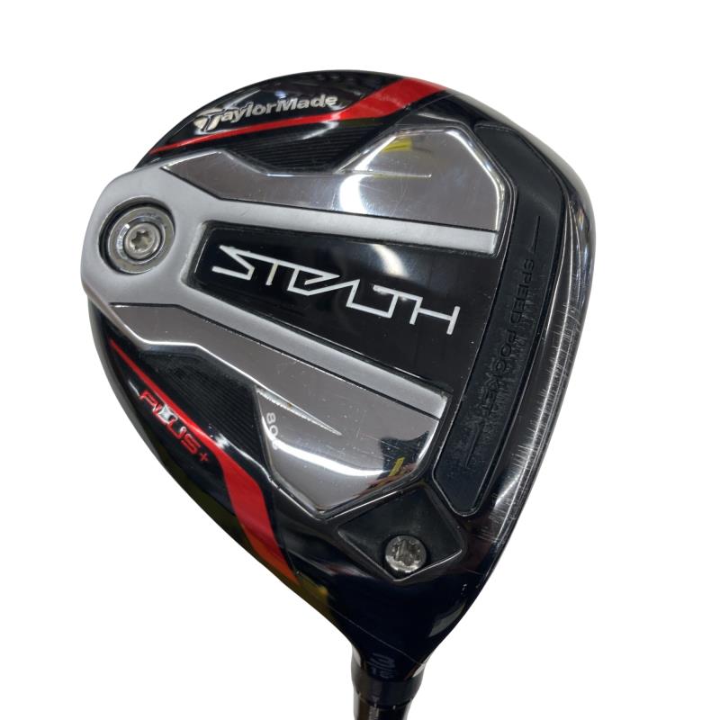 【中古】 テーラーメイド STEALTH PLUS+ 3W フェアウェイウッド FW 純正特注シャフト (フレックスS) メンズ 男性用 右利き 右用 Cランク ゴルフクラブ