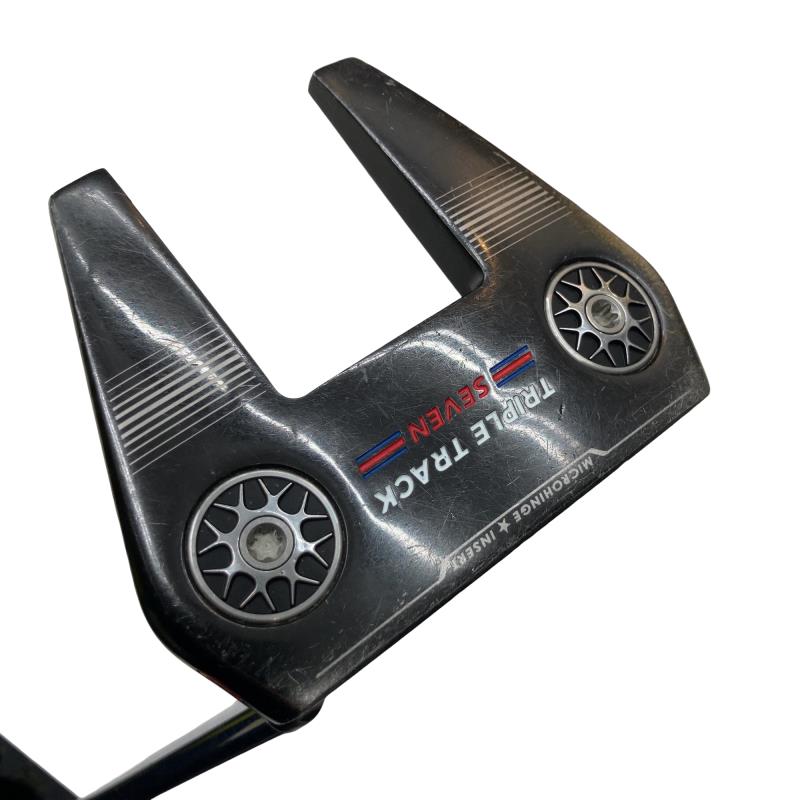【中古】 オデッセイ TRIPLE TRACK SEVEN S 34インチ パター PT STROKE LAB BLACK (フレックスその他) メンズ 男性用 右利き 右用 Cランク ゴルフクラブ