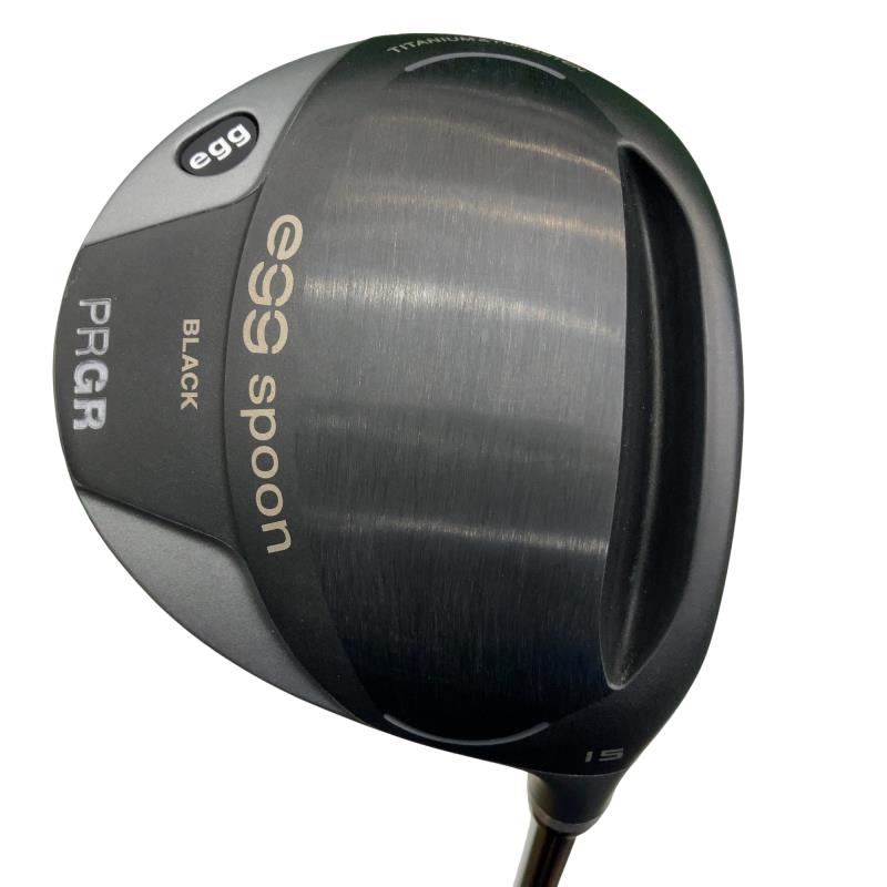 【中古】 プロギア egg spoon BLACK 15° フェアウェイウッド FW Diamana FOR PRGR(2021 FW) (フレックスSR) メンズ 男性用 右利き 右用 Cランク ゴルフクラブ