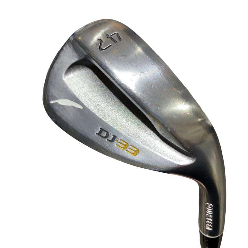 【中古】 フォーティーン DJ-33 47° ウェッジ WG Dynamic Gold (フレックス余分の物) メンズ 成人男性用 右利き 右用 C位置づける ゴルフ野球クラブ