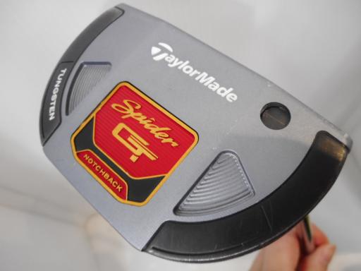 【中古】 テーラーメイド Spider GT NOTCHBACK スモールスラント 34インチ パター PT スチール (フレックスその他) メンズ 男性用 右利き 右用 Cランク ゴルフクラブ 11,992円