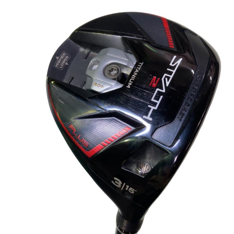 【中古】 テーラーメイド STEALTH2 PLUS 3W フェアウェイウッド FW Diamana TM50(FW) (フレックスR) メンズ 男性用 右利き 右用 Cランク ゴルフクラブ