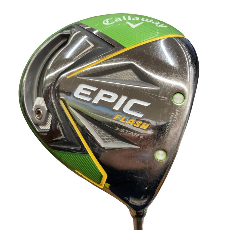 【中古】 キャロウェイ EPIC FLASH STAR  9.5° １番ウッド DR Speeder EVOLUTION for CW(１番ウッド) (フレックスS) メンズ 成人男性用 右利き 右用 C序列付ける ゴルフ野球クラブ