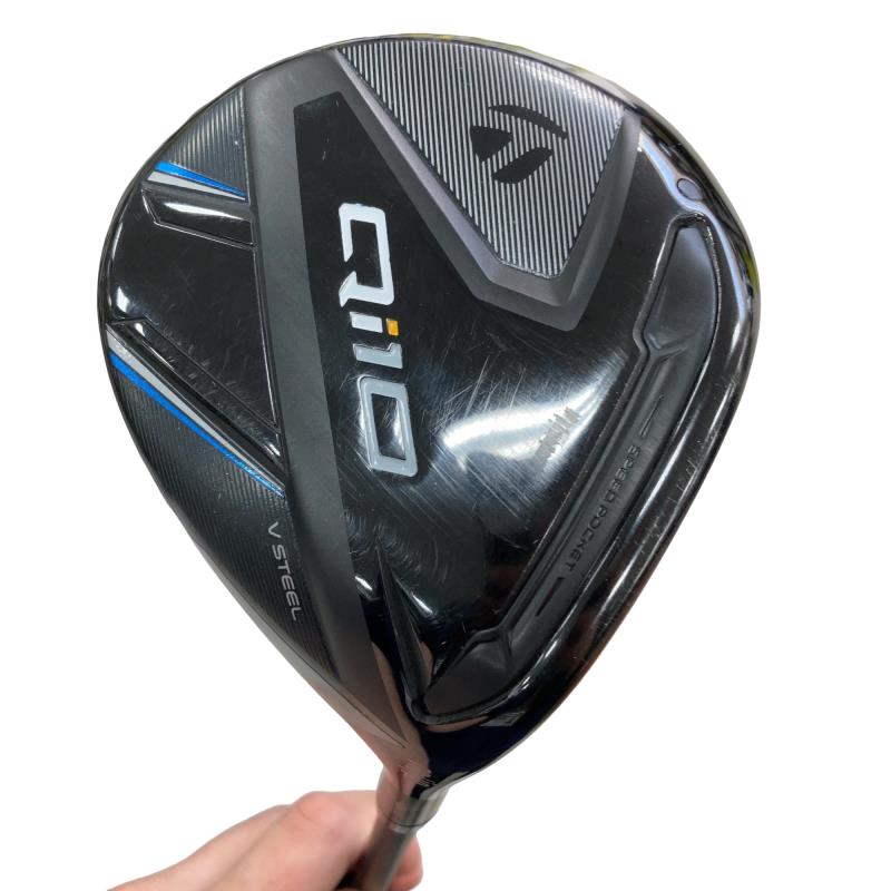 【中古】 テーラーメイド Qi10 3W フェアウェイウッド FW SPEEDER NX BLACK 60 (フレックスS) メンズ 男性用 右利き 右用 Cランク ゴルフクラブ