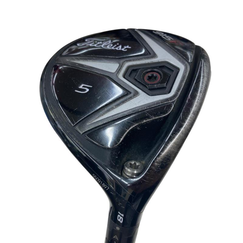 【中古】 タイトリスト 915 F 5W フェアウェイウッド FW 純然たる特注矢がら (フレックスS) メンズ 成人男性用 右利き 右用 C位置づける ゴルフ野球クラブ