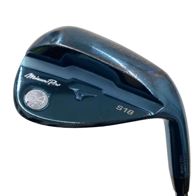 【中古】 ミズノ Mizuno Pro S18(ブルー) 54°/08° ウェッジ WG Dynamic Gold 120 (フレックスS) メンズ 男性用 右利き 右用 Cランク ゴルフクラブ