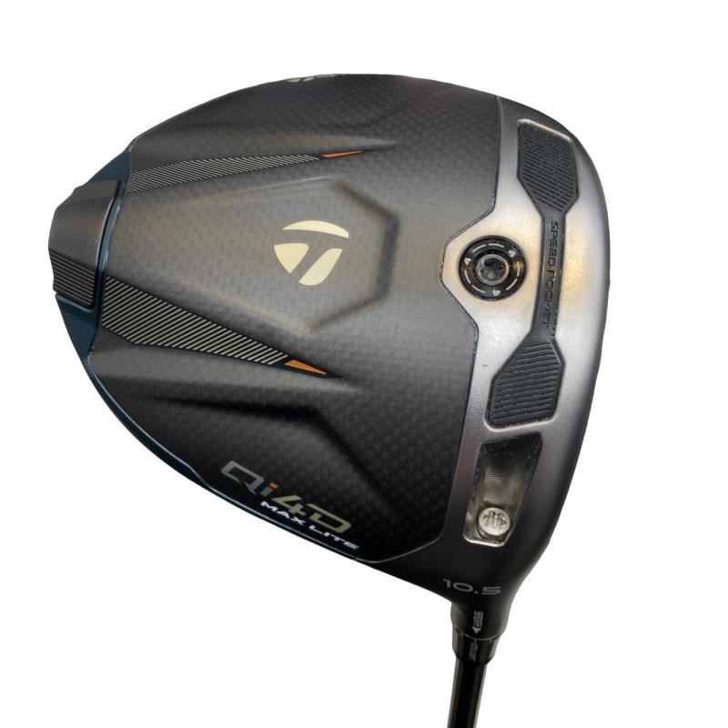 【中古】 仕立て屋御手伝いさん Qi4D MAX LITE 10.5° １番ウッド DR REAX MR40(Qi4D DR) (フレックスSR) メンズ 成人男性用 右利き 右用 B序列付ける ゴルフ野球クラブ