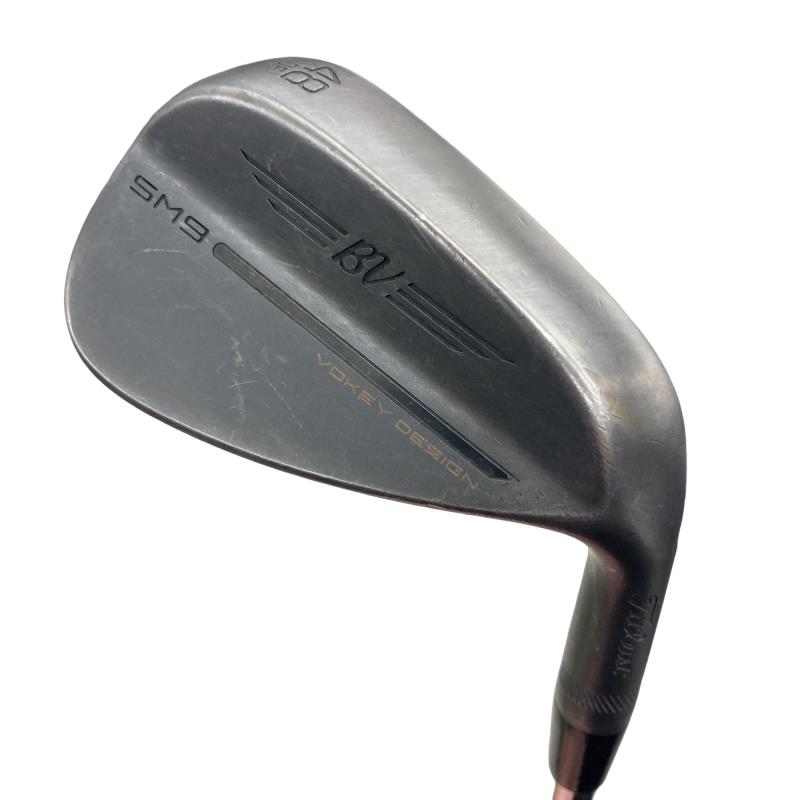 【中古】 タイトリスト VOKEY SPIN MILLED SM9 ジェットブラック 48°/10°F ウェッジ WG NS PRO 950GH neo (フレックスS) メンズ 男性用 右利き 右用 Cランク ゴルフクラブ