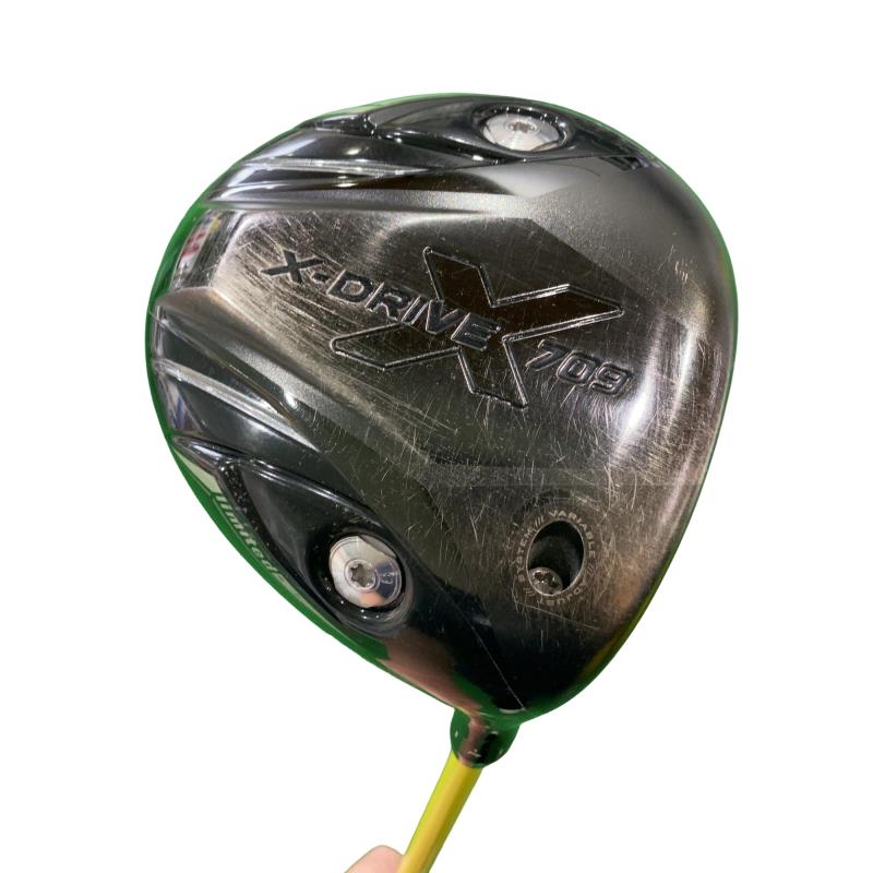 【中古】 ブリヂストン TOURSTAGE X-DRIVE 709 limited  9.5° １番ウッド DR Tour AD MT-6 (フレックスS) メンズ 成人男性用 右利き 右用 C序列付ける ゴルフ野球クラブ