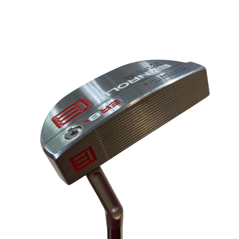 【中古】 EVNROLL EVNROLL ER8v(ショートクランクネック) 34in パター PT スチール写真 (フレックス余分の物) メンズ 成人男性用 右利き 右用 C位置づける ゴルフ野球クラブ