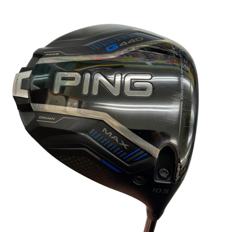 【中古】 ピン G440 MAX 10.5° １番ウッド DR PING TOUR 2.0 CHROME 65(DR) (フレックスR) メンズ 成人男性用 右利き 右用 C序列付ける ゴルフ野球クラブ
