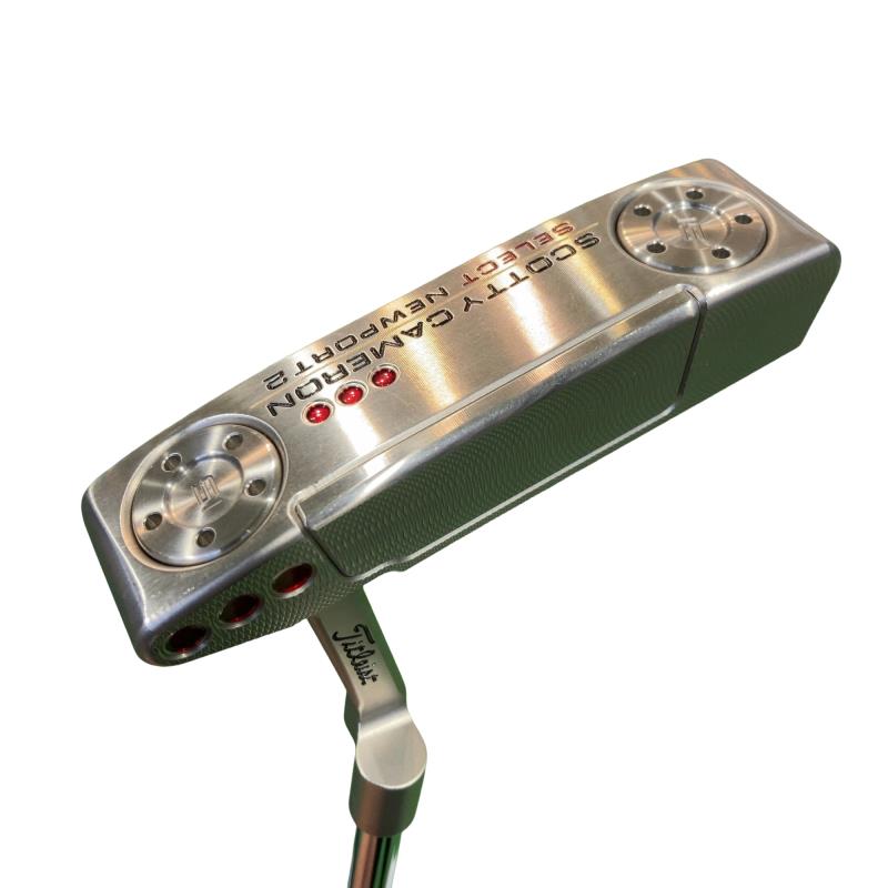 【中古】 タイトリスト SCOTTY CAMERON select NEWPORT 2(2018) 34in パター PT スチール写真 (フレックス余分の物) メンズ 成人男性用 右利き 右用 C価値づける ゴルフ野球クラブ