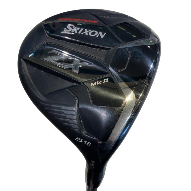 【中古】 ダンロップ SRIXON ZX Mk II 5W フェアウェイウッド FW Diamana ZX-II 50 (フレックスS) メンズ 男性用 右利き 右用 Cランク ゴルフクラブ