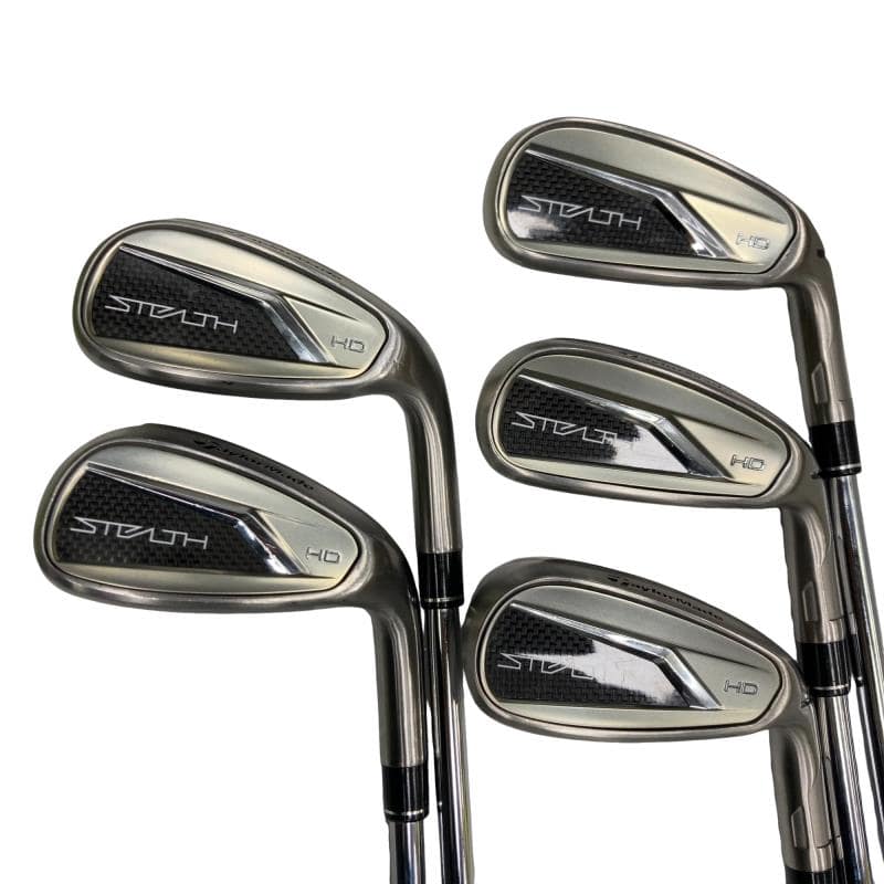 【中古】 テーラーメイド STEALTH HD(2023) 5S アイアンセット IR KBS MAX MT80 JP (フレックスS) メンズ 男性用 右利き 右用 Cランク ゴルフクラブ｜ゴルフパートナー 中古クラブ店