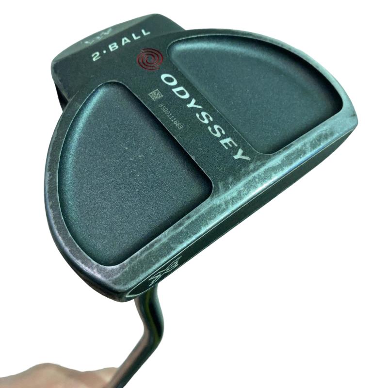 【中古】 オデッセイ DFX 2・BALL 32in パター PT スチール写真 (フレックス余分の物) メンズ 成人男性用 右利き 右用 C序列付ける ゴルフ野球クラブ