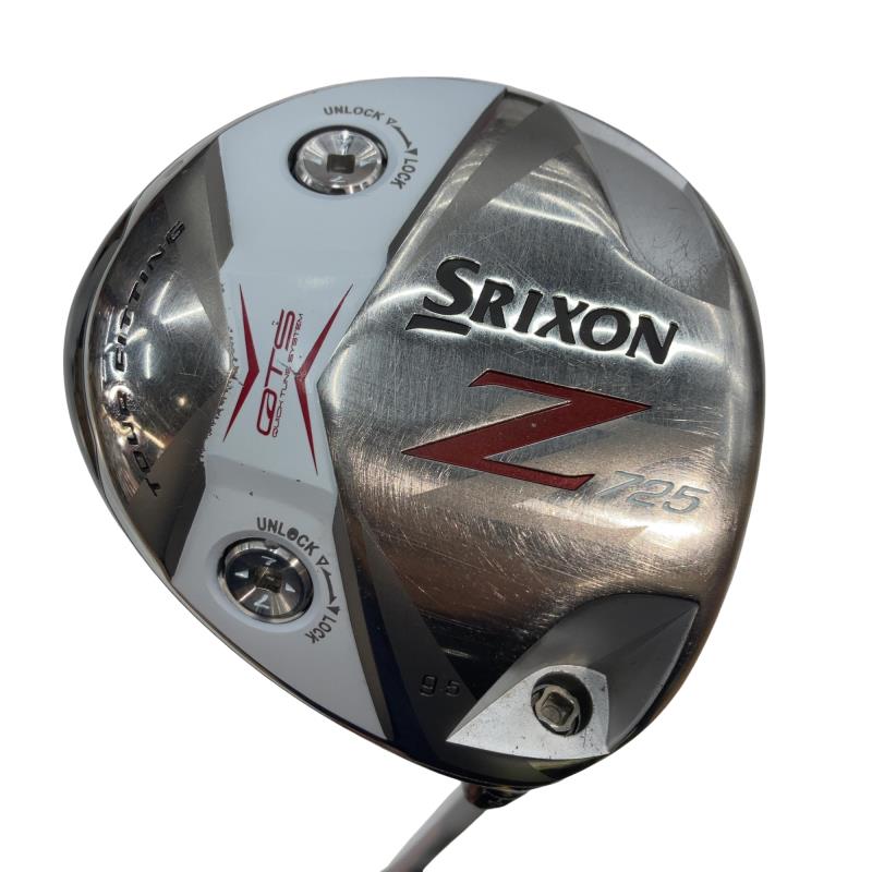 【中古】 ダンロップ SRIXON Z725 9.5° ドライバー DR FUBUKI K60 (フレックスS) メンズ 男性用 右利き 右用 Cランク ゴルフクラブ