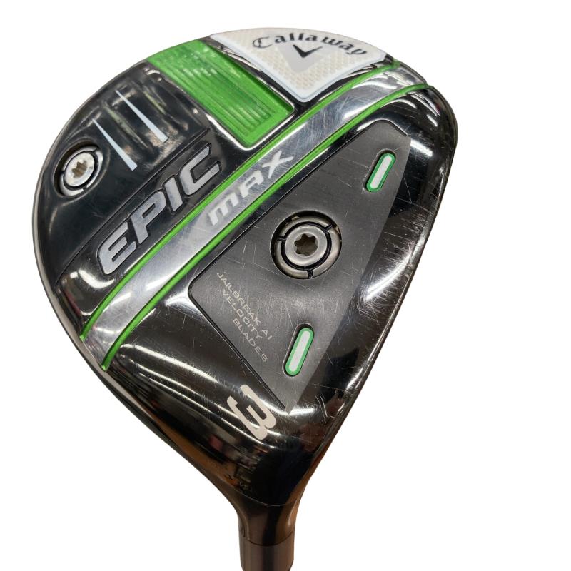 【中古】 キャロウェイ EPIC MAX 3W フェアウェイウッド FW Diamana 40 for CW(2021 EPIC FW) (フレックスSR) メンズ 男性用 右利き 右用 Cランク ゴルフクラブ｜ゴルフパートナー 中古クラブ店