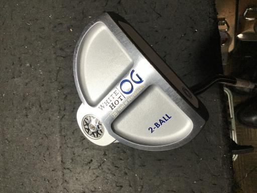 【中古】 オデッセイ WHITE HOT OG 2-BALL 32in レディース(青碧) パター PT STROKE LAB (フレックス余分の物) レディース 亭主もち用 右利き 右用 C位置づける ゴルフ野球クラブ