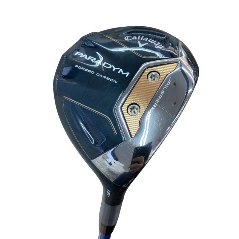 【中古】 キャロウェイ PARADYM  5W フェアウェイウッド FW 純正特注シャフト (フレックスS) メンズ 男性用 右利き 右用 Cランク ゴルフクラブ
