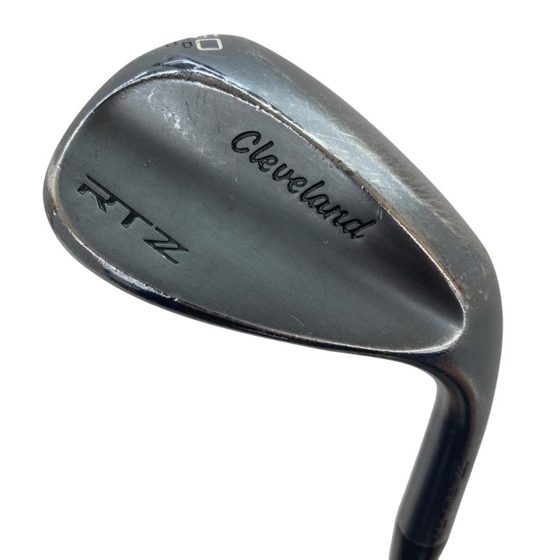 【中古】 クリーブランド Cleveland RTZ ブラックサテン 60°/10° MID ウェッジ WG Dynamic Gold (フレックスS) メンズ 男性用 右利き 右用 Cランク ゴルフクラブ