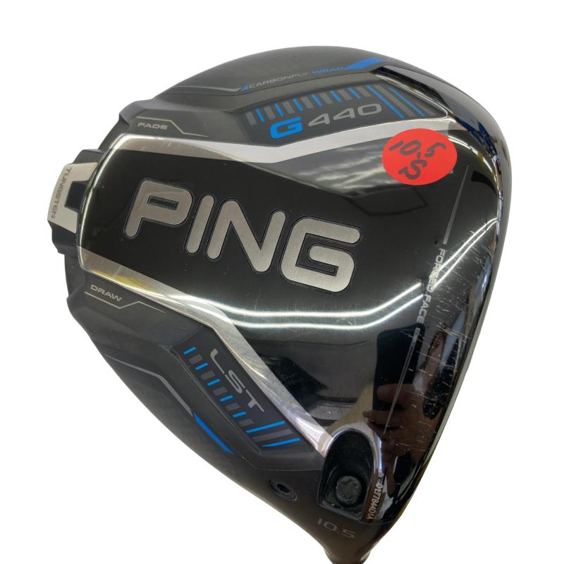 【中古】 ピン G440 LST 10.5° １番ウッド DR PING TOUR 2.0 BLACK 65(DR) (フレックスS) メンズ 成人男性用 右利き 右用 C序列付ける ゴルフ野球クラブ