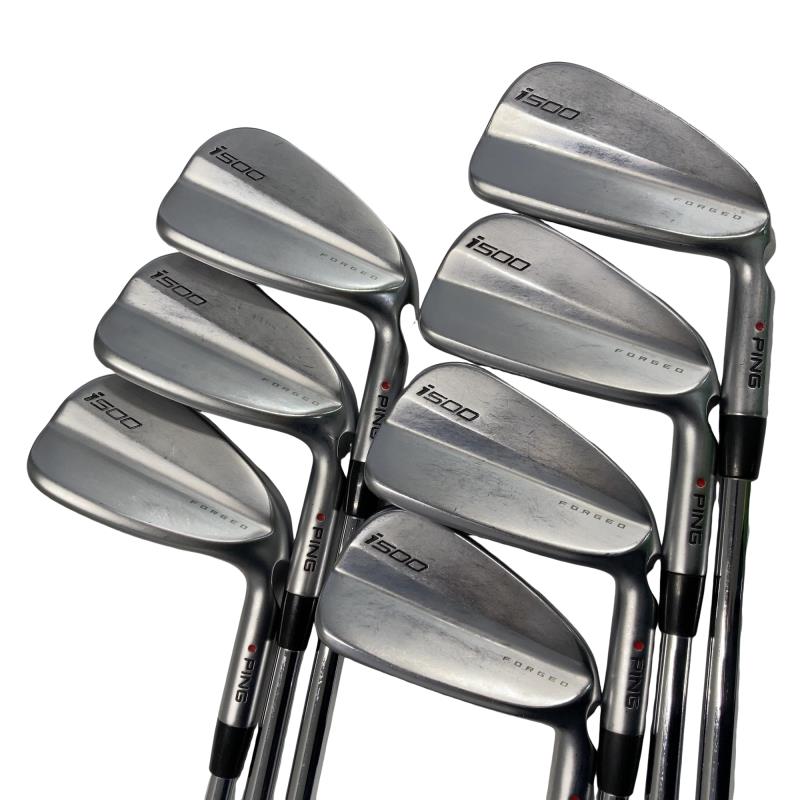 【中古】 ピン i500 7S アイアンセット IR 純正特注シャフト (フレックスS) メンズ 男性用 右利き 右用 Cランク ゴルフクラブ