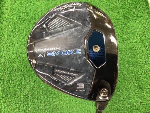 【中古】 キャロウェイ PARADYM Ai SMOKE MAX 3W フェアウェイウッド FW SPEEDER NX BLACK 50 (フレックスS) メンズ 男性用 右利き 右用 Cランク ゴルフクラブ