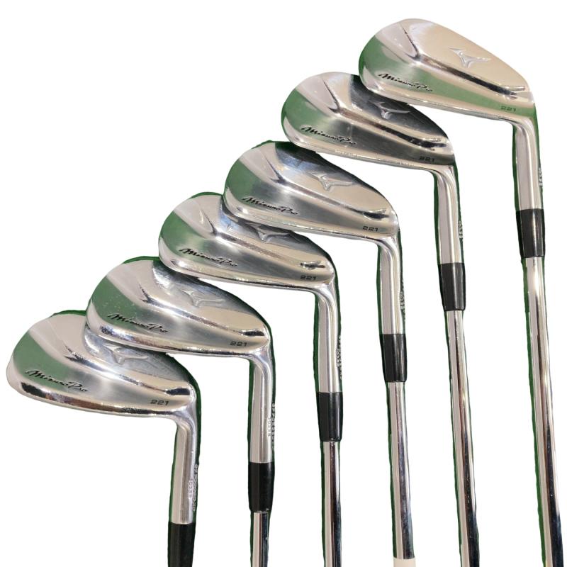 【中古】 ミズノ Mizuno Pro 221 6S アイアンセット IR Dynamic Gold HT (フレックスS) メンズ 男性用 右利き 右用 Dランク ゴルフクラブ｜ゴルフパートナー 中古クラブ店