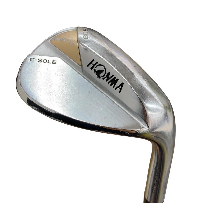 【中古】 本間ゴルフ TOUR WORLD TW-W(2021) 58°/08°C ウェッジ WG 完全無欠特注立て坑 (フレックスS) メンズ 成人男性用 右利き 右用 C価値づける ゴルフ野球クラブ