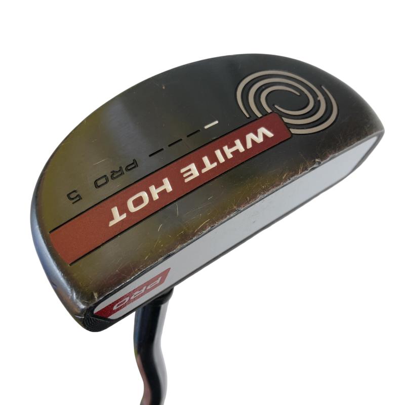 【中古】 オデッセイ WHITE HOT PRO #5 33インチ パター PT スチール (フレックスその他) メンズ 男性用 右利き 右用 Dランク ゴルフクラブ