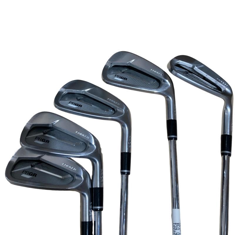 【中古】 プロギア PRGR 03 5S アイアンセット IR NS PRO 850GH neo (フレックスS) メンズ 男性用 右利き 右用 Cランク ゴルフクラブ