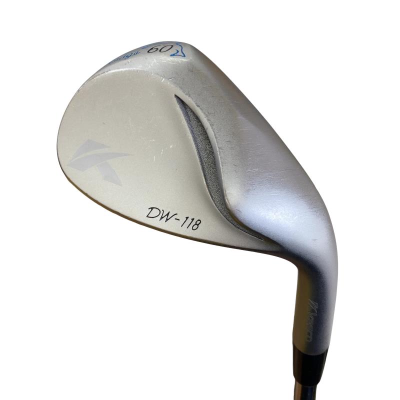 【中古】 キャスコ Dolphin Wedge DW-118 シルバー 60° ウェッジ WG NS PRO 950GH (フレックスR) メンズ 男性用 右利き 右用 Cランク ゴルフクラブ