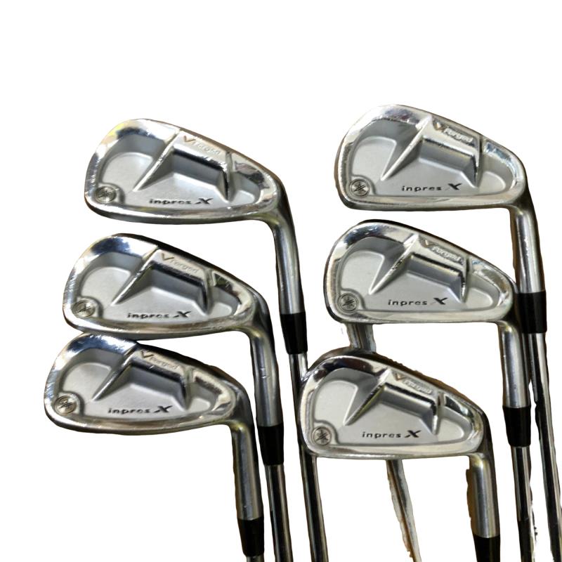 【中古】 ヤマハ inpres X V FORGED 6S アイアンセット IR Dynalite Gold (フレックスS) メンズ 男性用 右利き 右用 Cランク ゴルフクラブ｜ゴルフパートナー 中古クラブ店