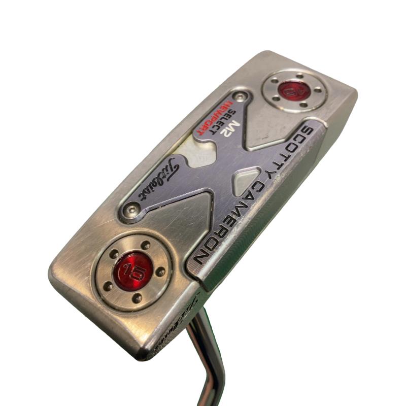 【中古】 タイトリスト SCOTTY CAMERON select NEWPORT M2 MALLET(2016) 34in パター PT スチール写真 (フレックス余分の物) メンズ 成人男性用 右利き 右用 C序列付ける ゴルフ野球クラブ