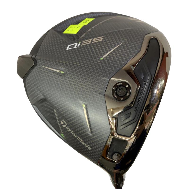 【中古】 テーラーメイド Qi35 10.5° ドライバー DR 純正特注シャフト (フレックスS) メンズ 男性用 右利き 右用 Cランク ゴルフクラブ