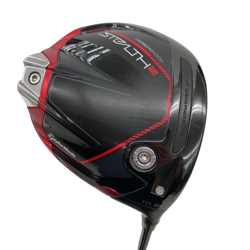 【中古】 テーラーメイド STEALTH2 10.5° ドライバー DR TENSEI RED TM50(STEALTH DR) (フレックスSR) メンズ 男性用 右利き 右用 Cランク ゴルフクラブ