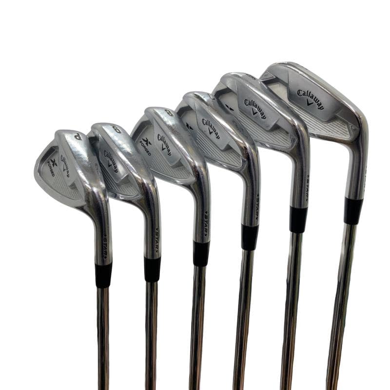 【中古】 キャロウェイ X FORGED STAR(2021) 6S アイアンセット IR NS PRO 950GH neo (フレックスS) メンズ 男性用 右利き 右用 Cランク ゴルフクラブ｜ゴルフパートナー 中古クラブ店
