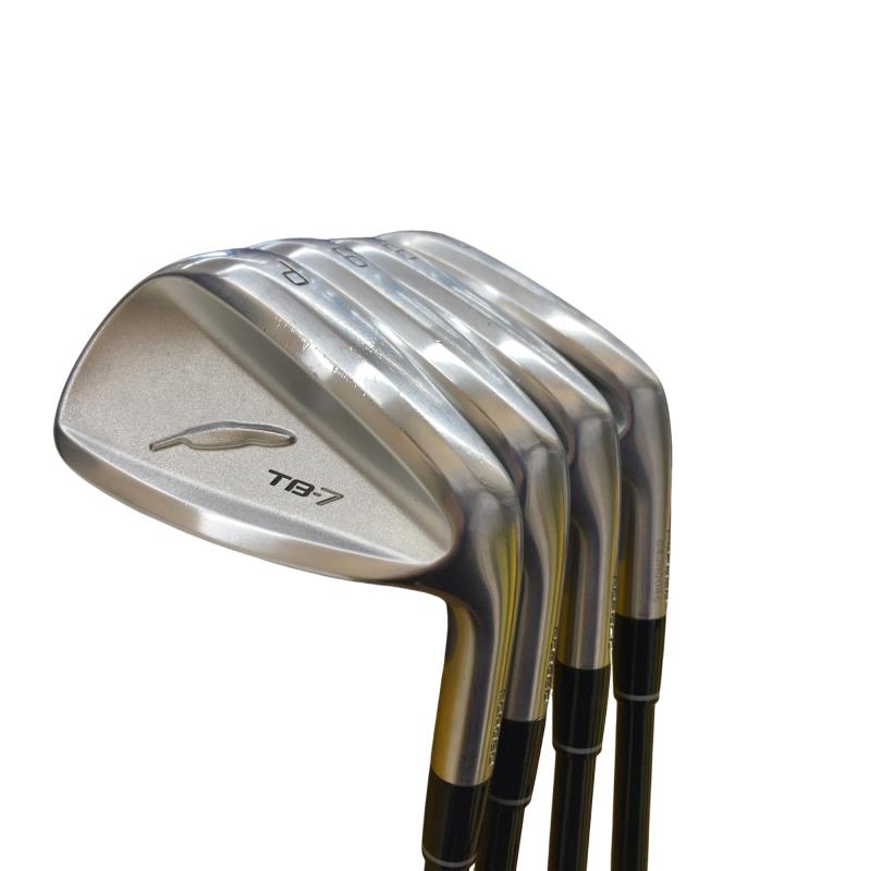 【中古】 フォーティーン TB-7 FORGED 5S アイアンセット IR 純正特注シャフト (フレックスS) メンズ 男性用 右利き 右用 Cランク ゴルフクラブ